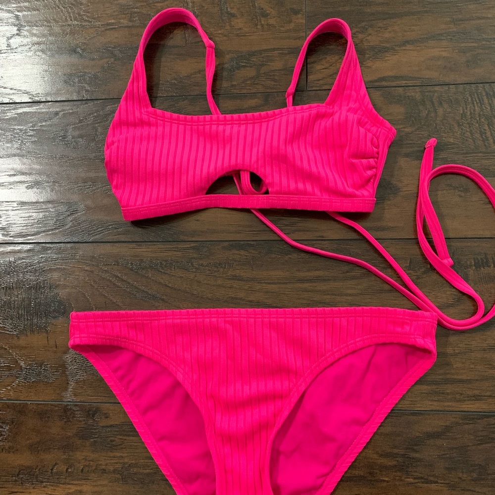 Vibrant Pink Bikini Set